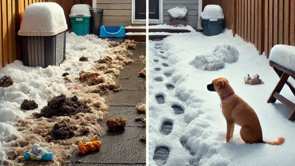 tulsa-backyard-fresh-snow-with-dog-and-pet-waste